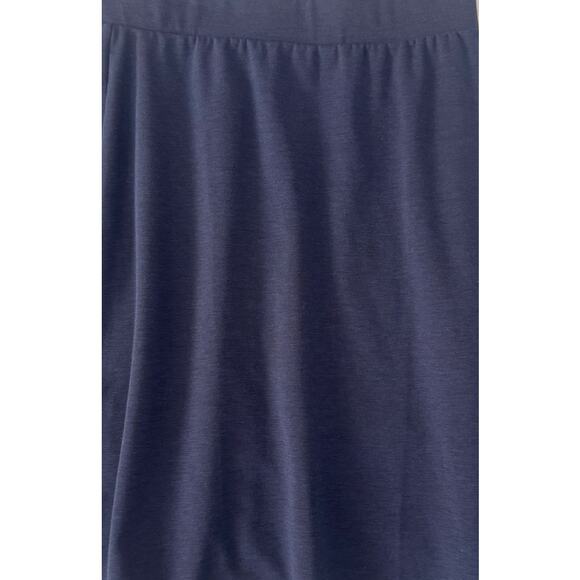 Lands' End Navy Blue Womens Medium 10-12 A Line Skirt - Picture 6 of 9